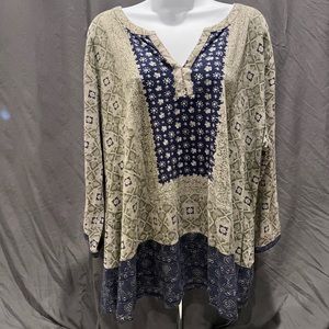 Lucky brand Boho Top